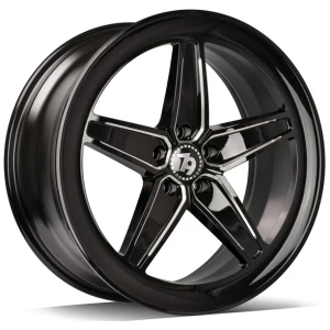 Janta aliaj seventy9 SV-Y 9.0x20 5x112 ET35 BGEP - Black Glossy Edges Polished