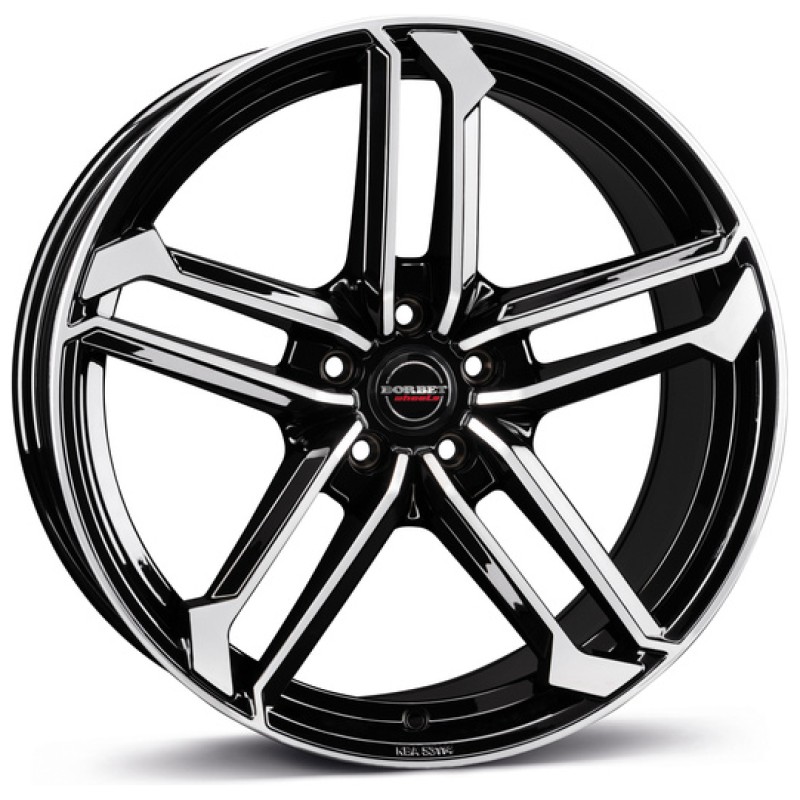 Janta aliaj Borbet ATX 8.5x20 5x112 ET30 BPG - Black polished glossy