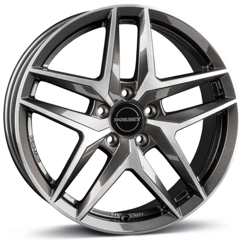 Janta aliaj Borbet Z 8.5x20 5x112 ET43 MAGP - Mistral anthracite glossy polished