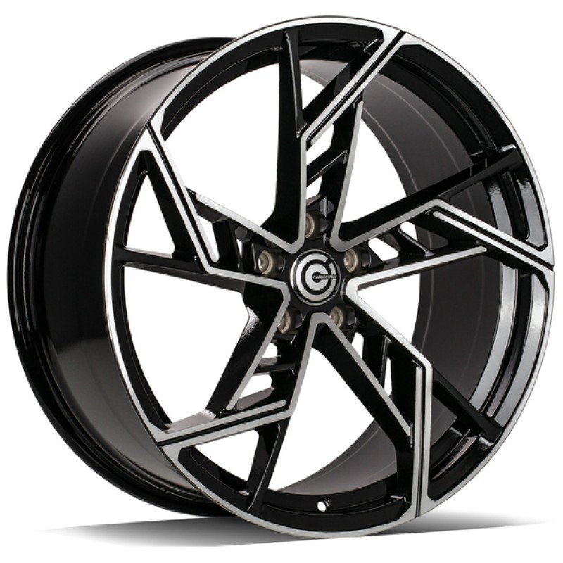Janta aliaj Carbonado Evil 9.0x20 5x112 ET30 BFP - Black Front Polished