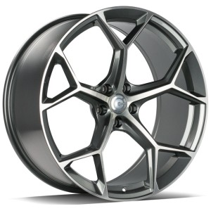 Janta aliaj Carbonado Fancy 9.0x20 5x112 ET30 AFP - Anthracite Front Polished