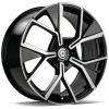 Janta aliaj Carbonado Mannheim 8.5x20 5x112 ET38 BFP - Black Front Polished