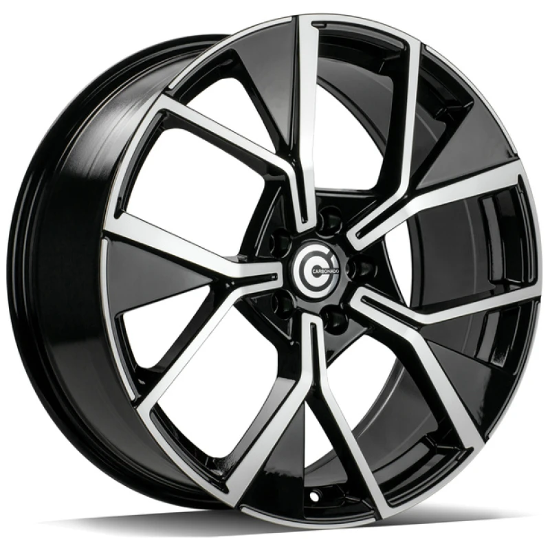 Janta aliaj Carbonado Mannheim 8.5x20 5x112 ET38 BFP - Black Front Polished