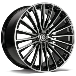 Janta aliaj Carbonado Prestige 8.5x20 5x112 ET35 BFP - Black Front Polished