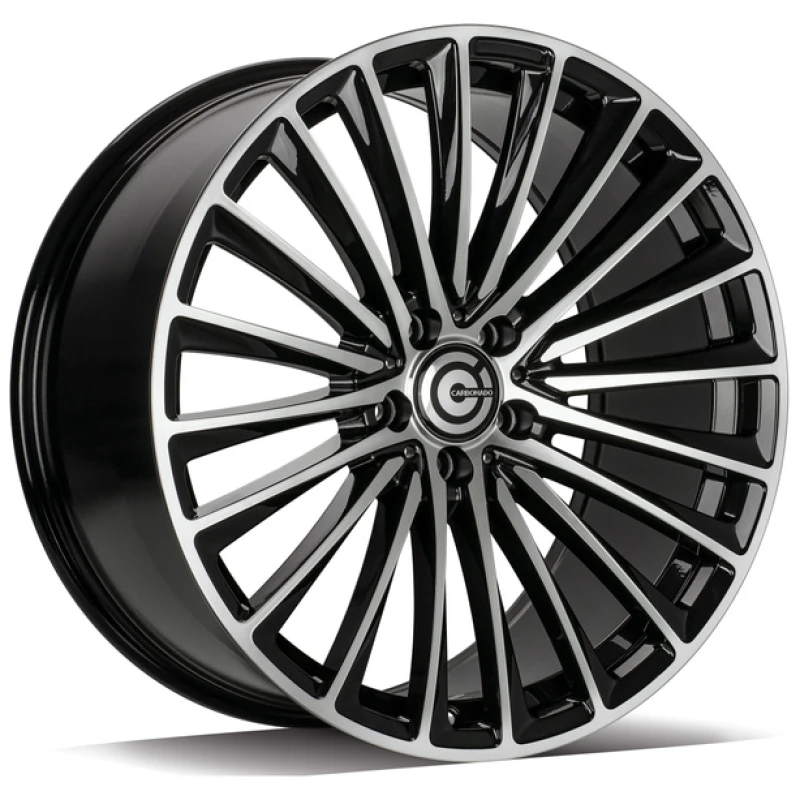 Janta aliaj Carbonado Prestige 8.5x20 5x112 ET35 BFP - Black Front Polished