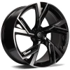 Janta aliaj Carbonado Rich 9.0x20 5x112 ET30 BFP - Black Front Polished