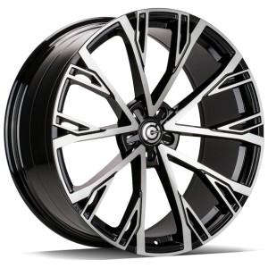 Janta aliaj Carbonado Star 9.0x20 5x112 ET30 BFP - Black Front Polished