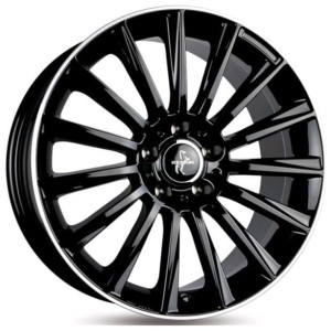 Janta aliaj Keskin Tuning KT18 8.5x20 5x112 ET30 BLP - Black lip polish