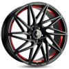 Janta aliaj Keskin Tuning KT20 8.5x20 5x112 ET30 BPRI - Black Painted Red Inside