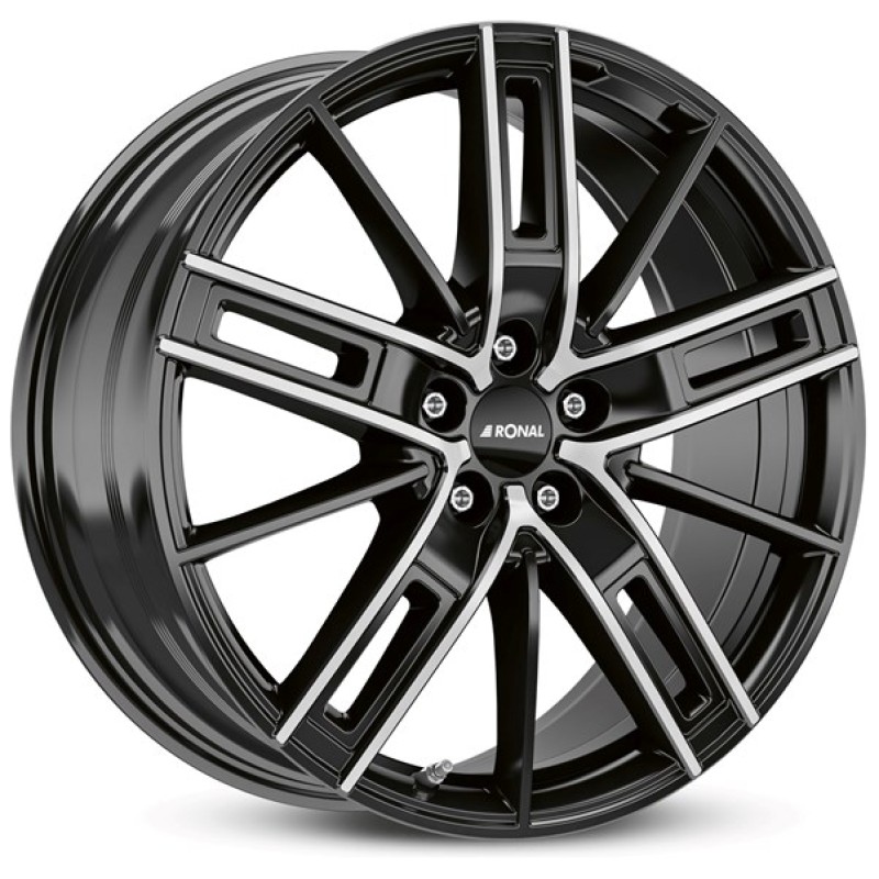 Janta aliaj Ronal R67 8.5x20 5x112 ET35 JBF - Jetblack-Frontkopiert