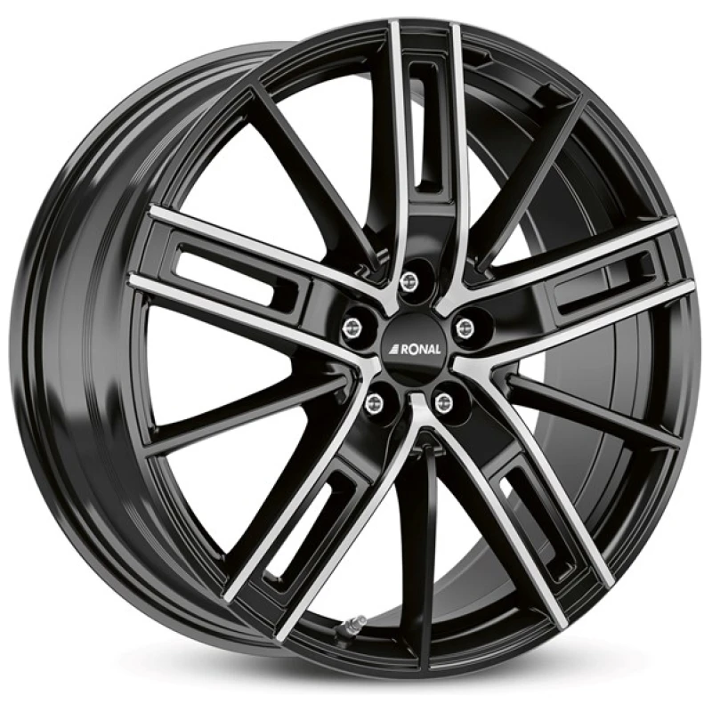 Janta aliaj Ronal R67 8.5x20 5x112 ET35 JBF - Jetblack-Frontkopiert