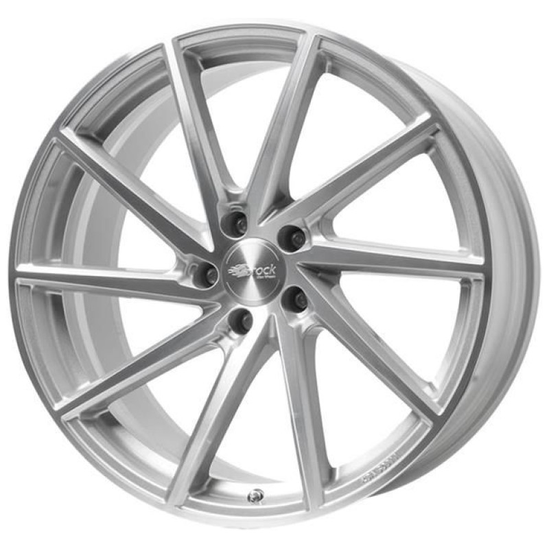 Janta aliaj Brock B37C 9.5x20 5x120 ET14 KSVP - Kristallsilber Voll-Poliert (KSVP)