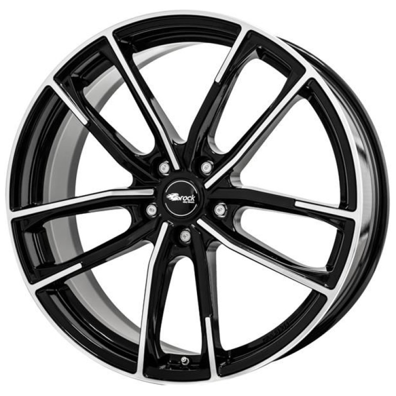 Janta aliaj Brock B38 8.0x20 5x120 ET35 SGVP - Schwarz Glanz Voll-Poliert (SGVP)