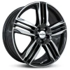 Janta aliaj Ronal R58 8.0x20 5x120 ET30 BFC - Schwarz-Frontkopiert