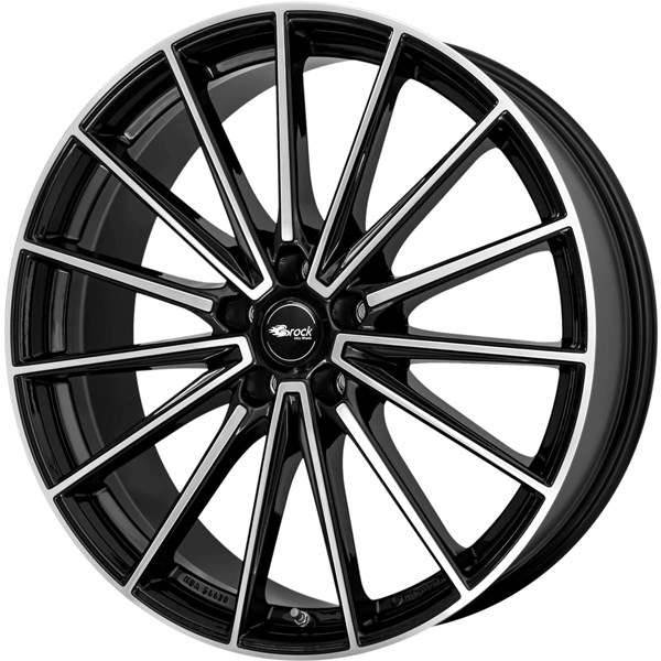 Janta aliaj Brock B43 8.5x21 5x112 ET30 SGVP - Schwarz Front-Poliert