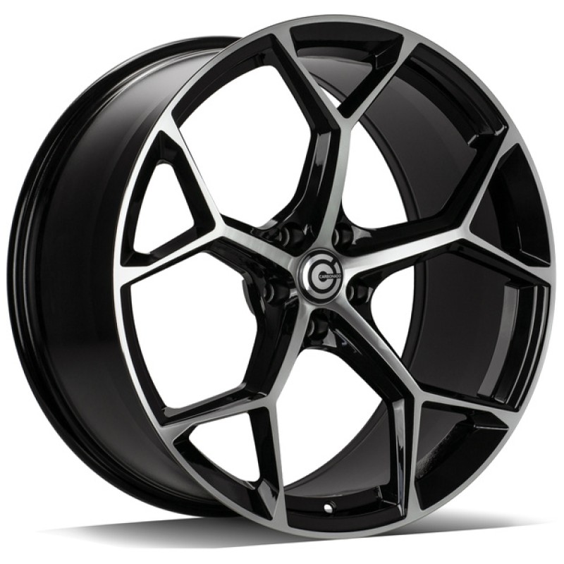 Janta aliaj Carbonado Fancy 9.5x21 5x112 ET25 BFP - Black Front Polished