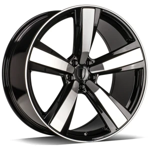 Janta aliaj Carbonado PLAYER 9.5x21 5x112 ET26 BFP - Black Front Polished