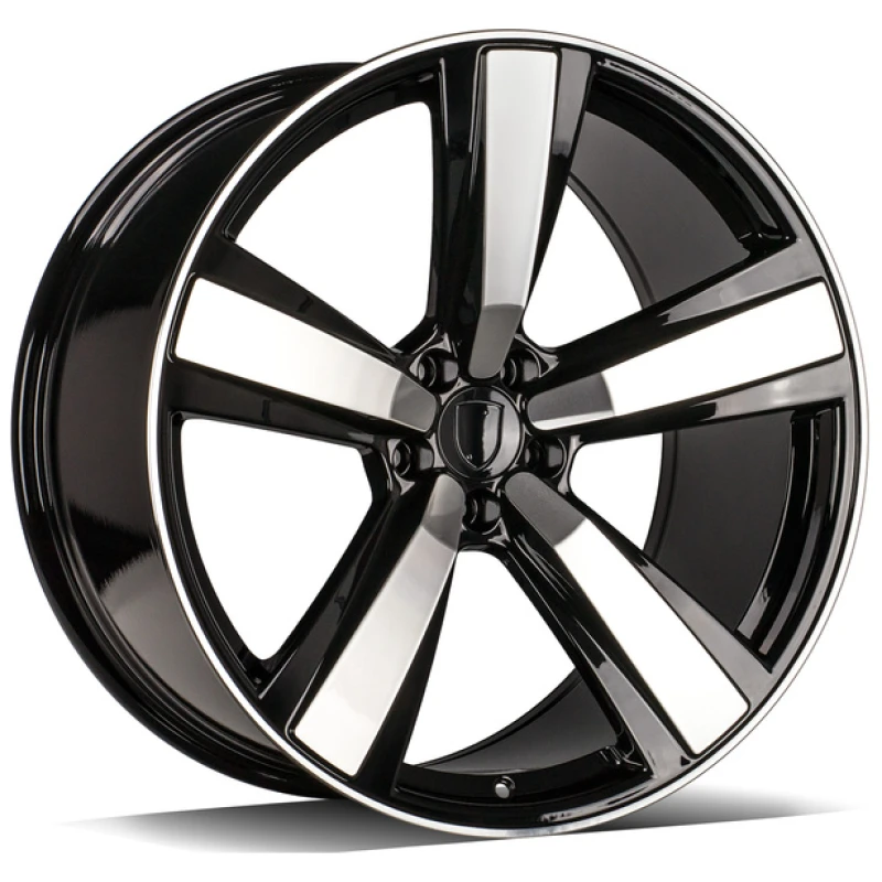 Janta aliaj Carbonado PLAYER 9.5x21 5x112 ET26 BFP - Black Front Polished