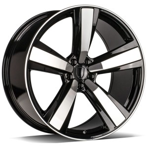 Janta aliaj Carbonado PLAYER 10.0x21 5x112 ET19 BFP - Black Front Polished