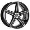 Janta aliaj Oxigin 18 Concave 11.5x21 5x120 ET32 BFP - black full polish