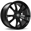 Janta aliaj Carbonado Pain 9.5x22 5x112 ET37 BG - Black Glossy