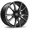 Janta aliaj Carbonado Pain 10.5x22 5x112 ET43 MBFP - Matt Black Front Polished