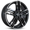Janta aliaj Ronal R58 10.0x22 5x112 ET21 MCR - Jetblack-White Rim