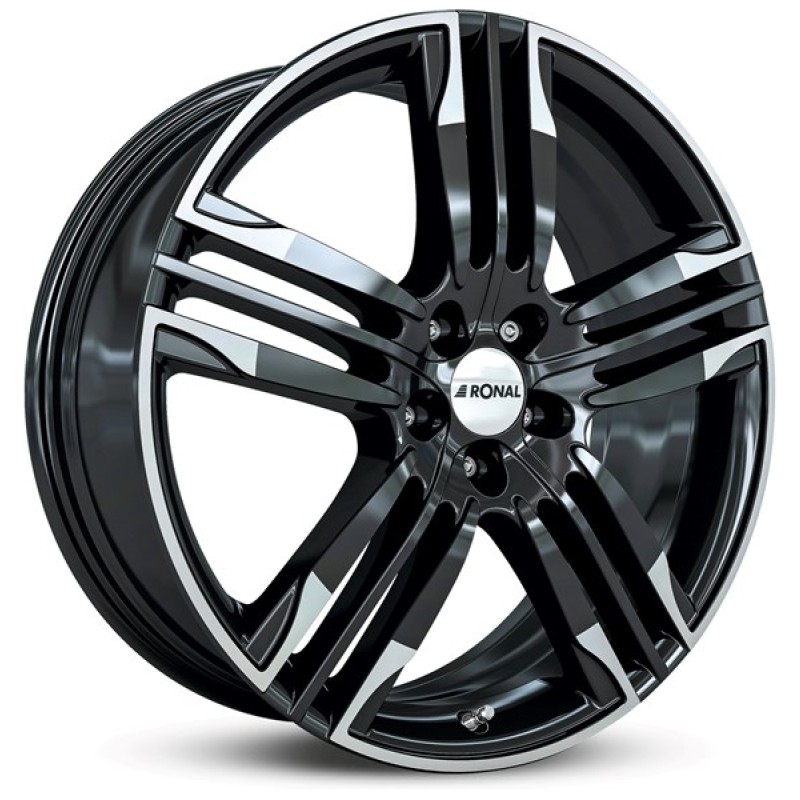 Janta aliaj Ronal R58 10.0x22 5x120 ET45 BLC - Schwarz-Hornkopiert