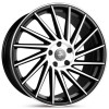Janta aliaj Keskin Tuning KT17 10.0x22 5x130 ET50 MBFP - Matt Black Front Polished