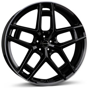 Janta aliaj Borbet TF 10.5x24 5x120 ET34 BRPG - Black Rim Polished Glossy