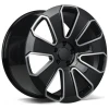 Janta aliaj CForged CF-14 10.0x22 5x130 ET30 BMF - Candy Black Glossy Diamond Cut Face