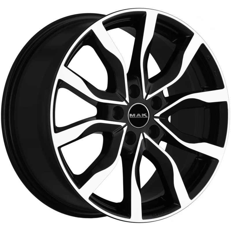 Janta aliaj MAK HIGHLANDS W 6.5x16 5X114.3 ET50 BLACK MIRROR
