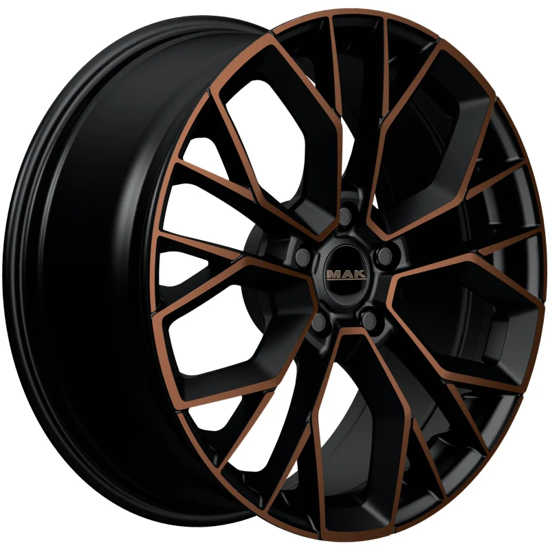 Janta aliaj MAK STILO 8.5x21 5X112 ET40 BLACK & BRONZE