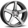 Janta aliaj MOMO FIVE 8.5x19 5x114.3 ET45 Titan-Silver