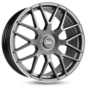 Janta aliaj MAM Leichtmetallräder GT1 7.5x17 5x100 ET45 PLP - Palladium lip polish