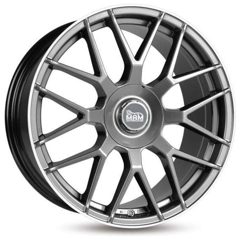 Janta aliaj MAM Leichtmetallräder GT1 7.5x17 5x100 ET45 PLP - Palladium lip polish
