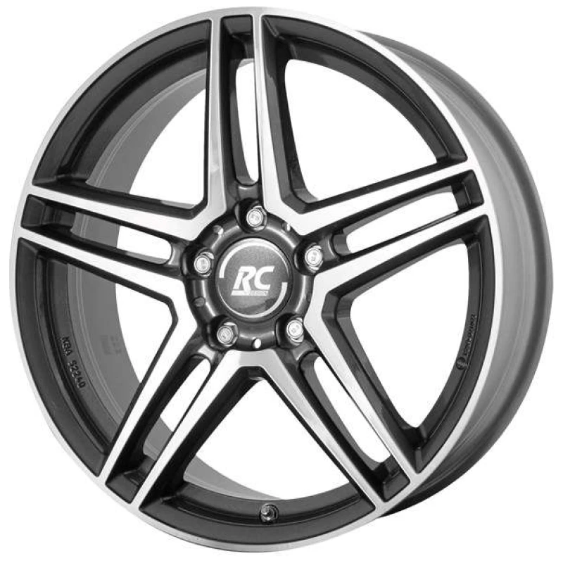 Janta aliaj RC-DESIGN RCD17 7.0x17 5x112 ET44 HGVP - Himalaya Grey Voll-Poliert