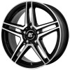Janta aliaj RC-DESIGN RCD17 7.0x17 5x112 ET44 SGVP - Schwarz Glanz Voll-Poliert