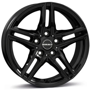 Janta aliaj Borbet XR 7.5x17 5x120 ET35 BG - Black Glossy