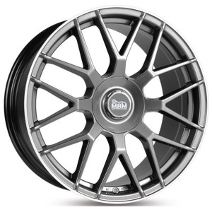 Janta aliaj MAM Leichtmetallräder GT1 8.0x18 5x100 ET45 PLP - Palladium lip polish