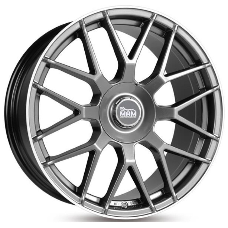 Janta aliaj MAM Leichtmetallräder GT1 8.0x18 5x100 ET45 PLP - Palladium lip polish