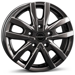 Janta aliaj Borbet CW5 7.5x18 5x118 ET53 MAG - mistral anthracite glossy