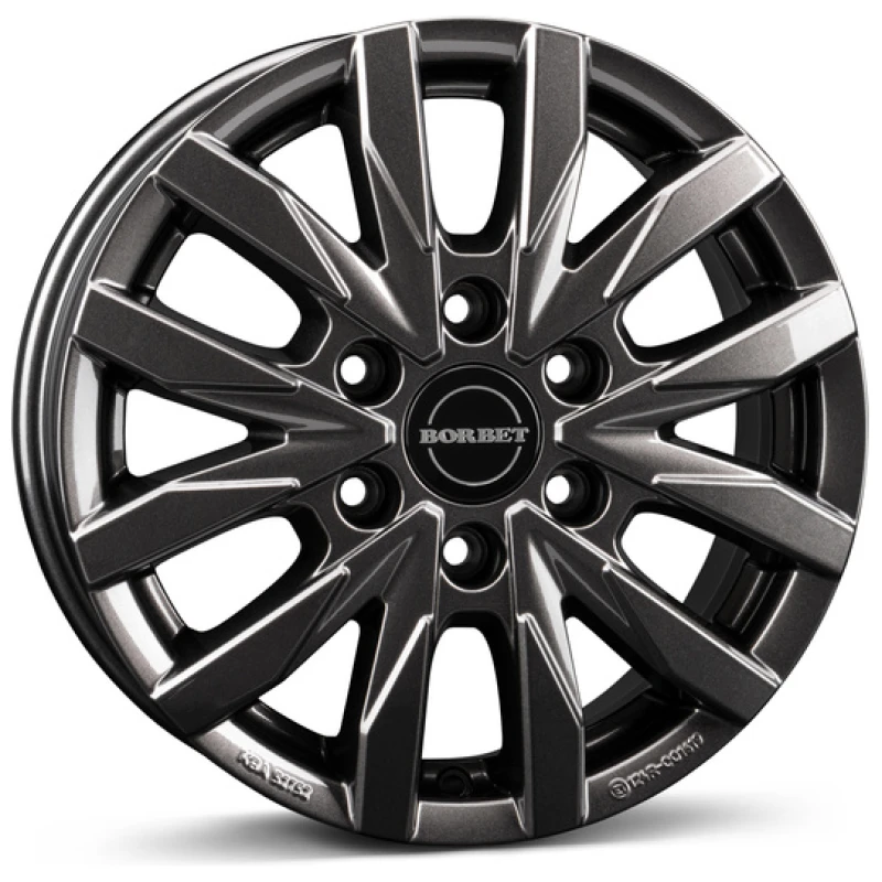 Janta aliaj Borbet CW6 7.5x18 6x130 ET47 MAG - mistral anthracite glossy