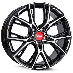 Janta aliaj MAM Leichtmetallräder B4 8.5x19 5x112 ET45 BFP - Black Front Polished