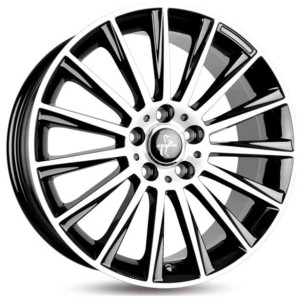 Janta aliaj Keskin Tuning KT18 8.5x20 5x120 ET30 BFP - Black Front Polish