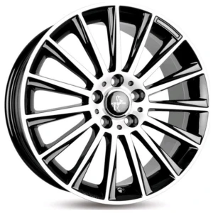 Janta aliaj Keskin Tuning KT18 8.5x20 5x120 ET30 BFP - Black Front Polish