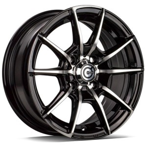 Janta aliaj Carbonado Scooter 5.5x13 4x100 ET30 BFP - Black Front Polished
