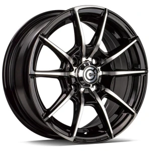 Janta aliaj Carbonado Scooter 5.5x13 4x100 ET30 BFP - Black Front Polished