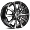 Janta aliaj Carbonado Raven 6.0x14 4x100 ET35 BFP - Black Front Polished