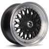 Janta aliaj seventy9 SV-E 7x15 4x100 ET30 DMBLP - Matt Black Front Polished Lip Polished